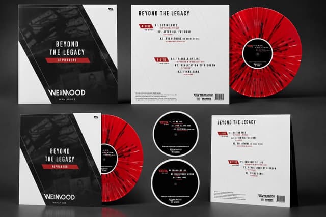 Alphaverb – Beyond The Legacy vinyl cover art